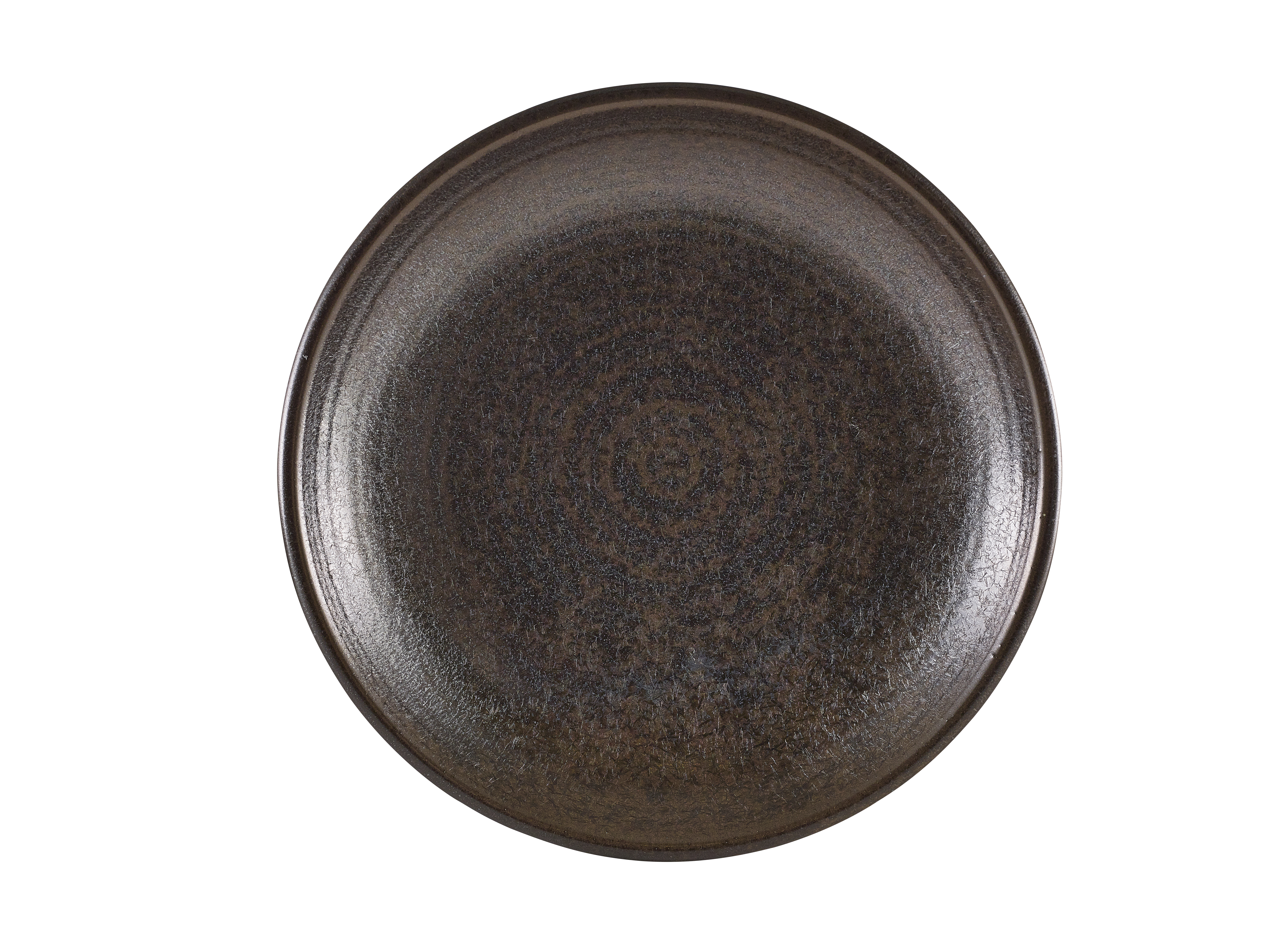 Terra tallrik coupe djup svart Ø28cm