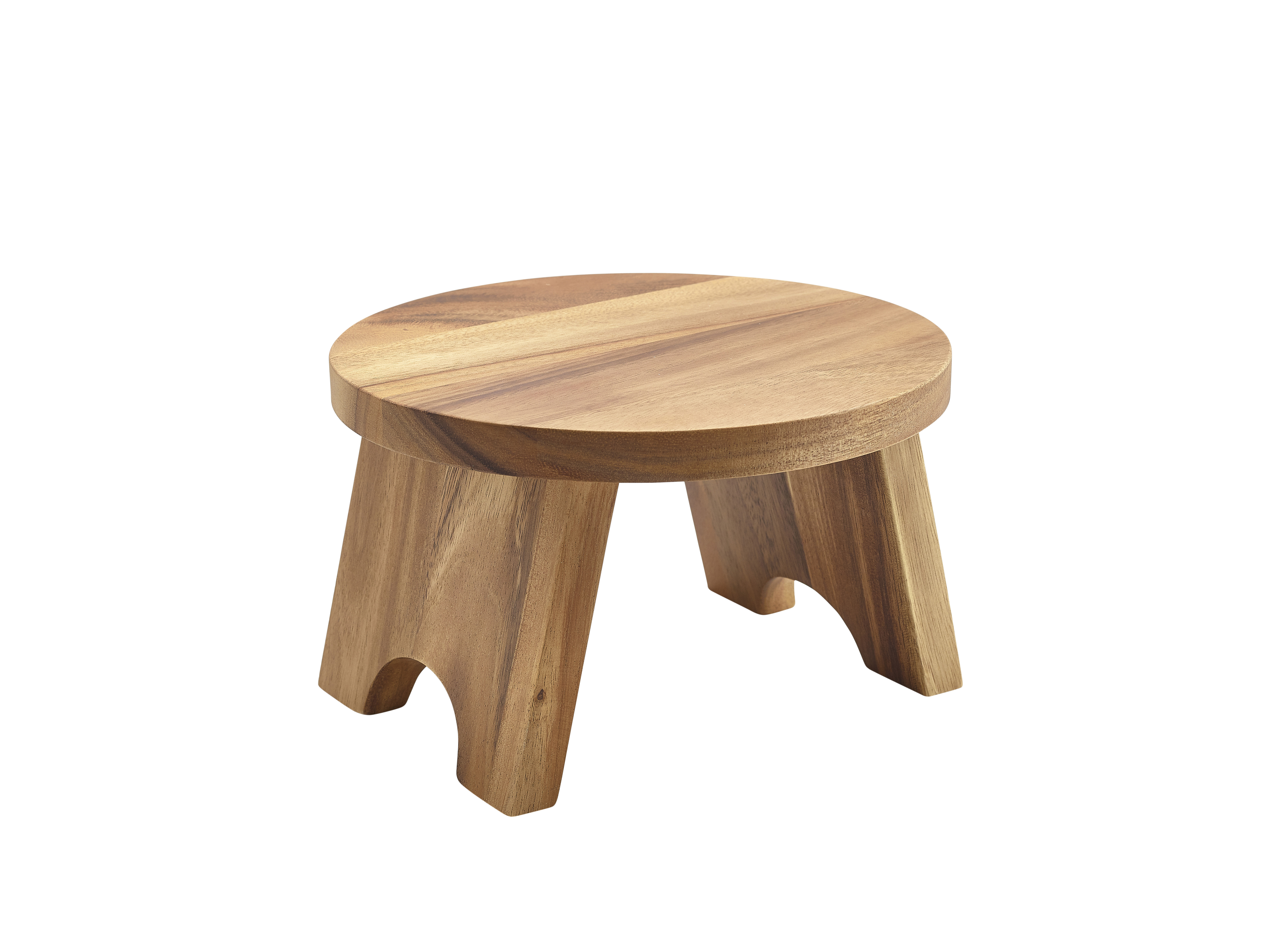 Bufféställning akacia Ø25cm h15cm