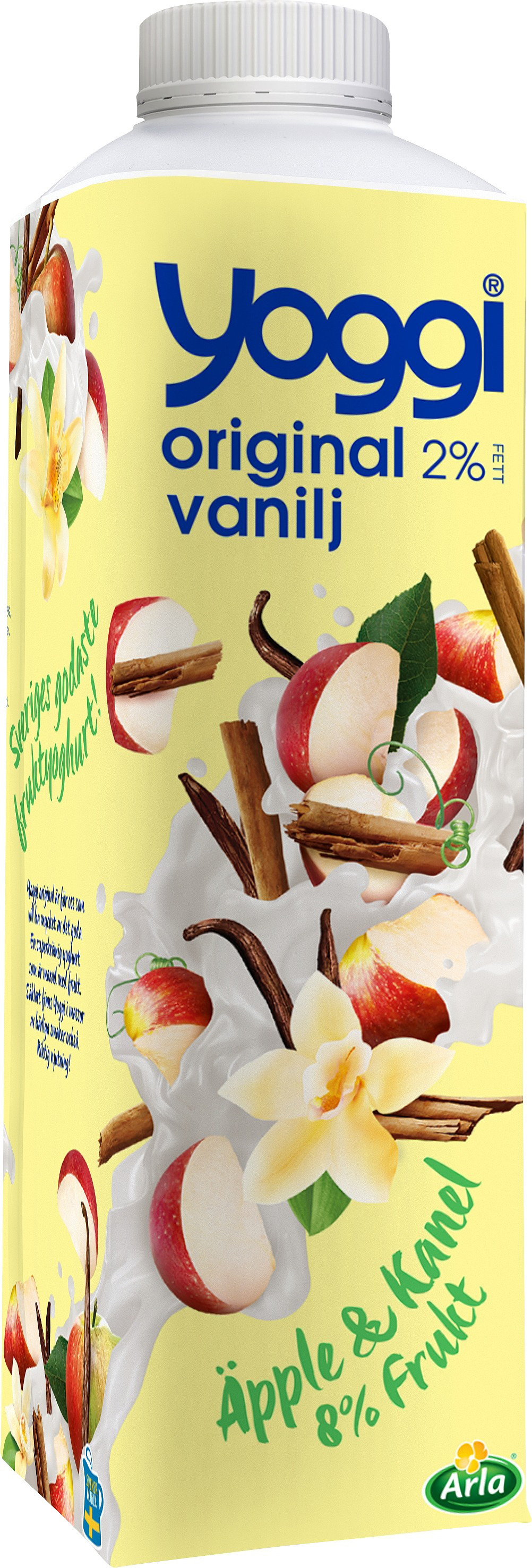 Yoggi Äpple Vanilj Kanel & 2%