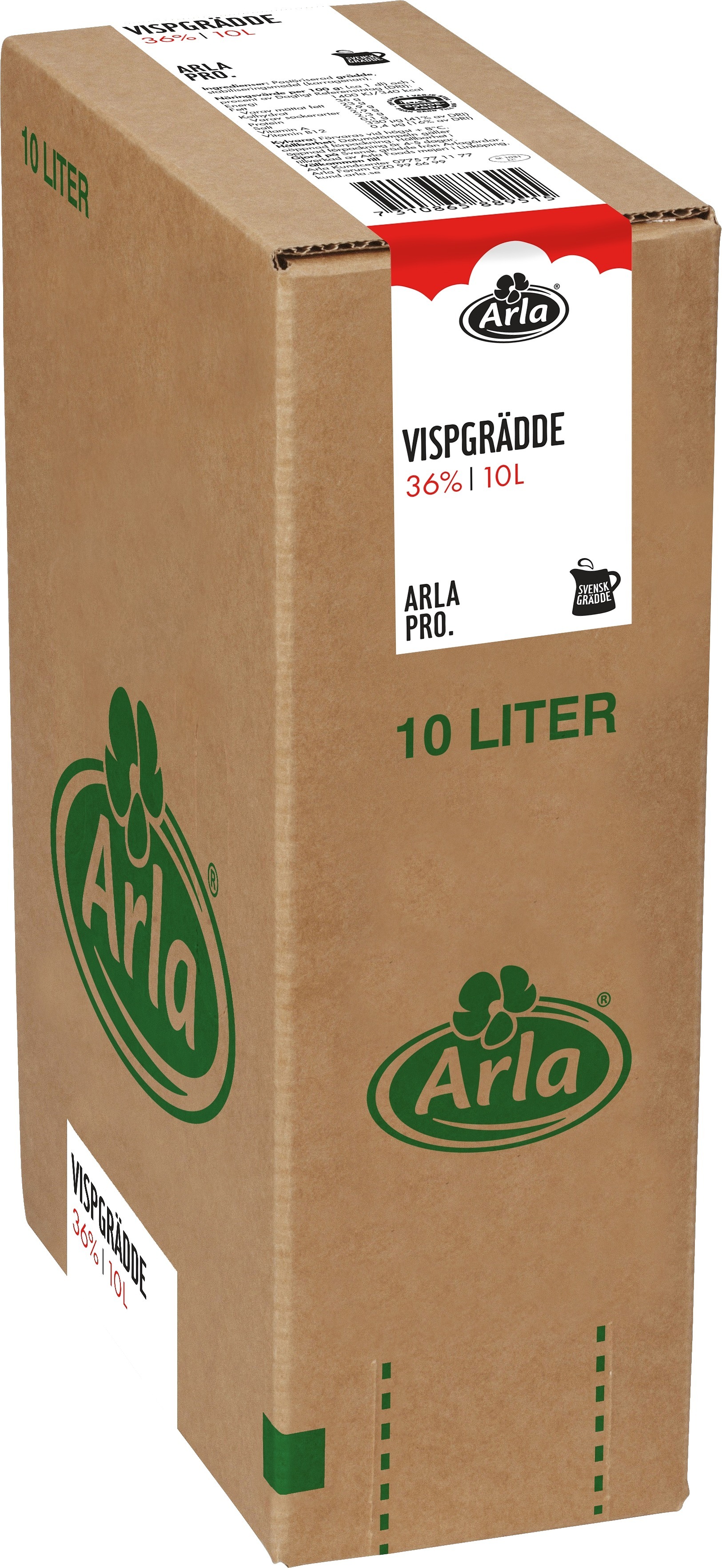 Vispgrädde 36% Bag in Box 10L