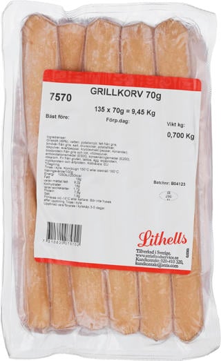 Grillkorv Skinnfri