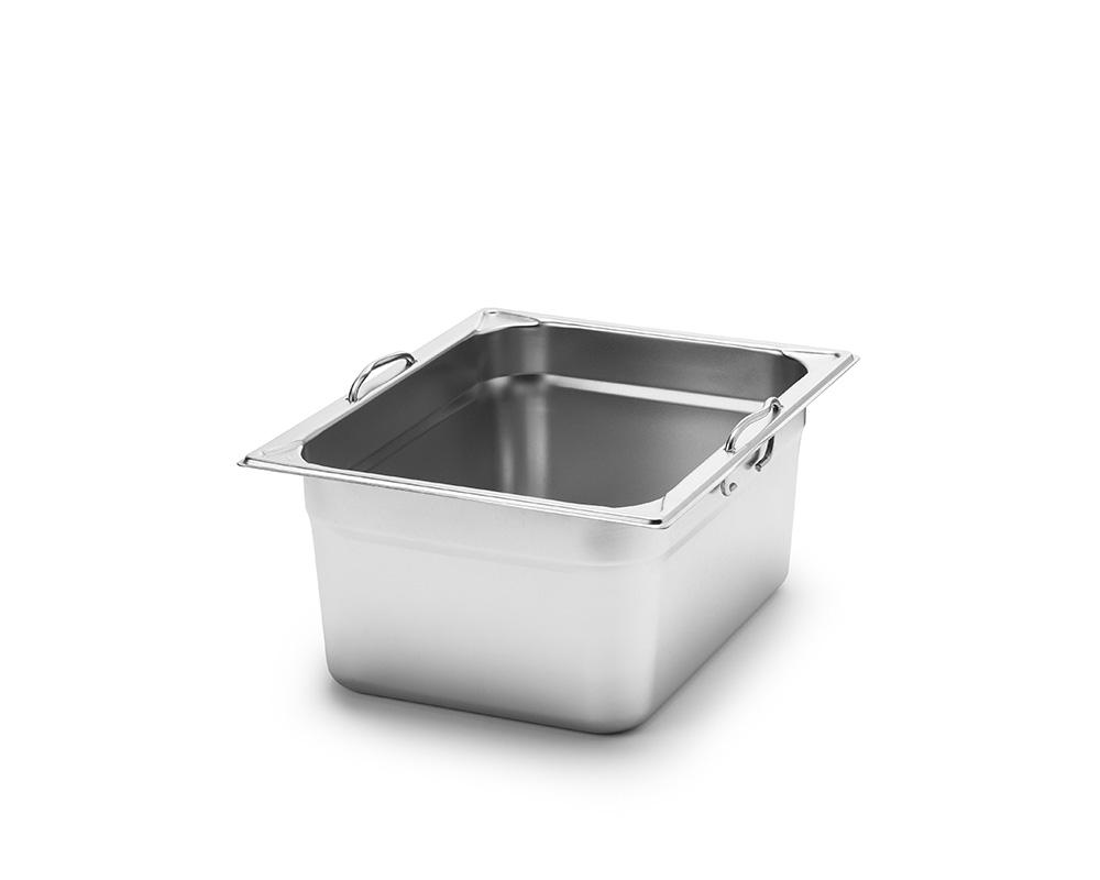 Kantin med handtag rostfri GN 1/2x150