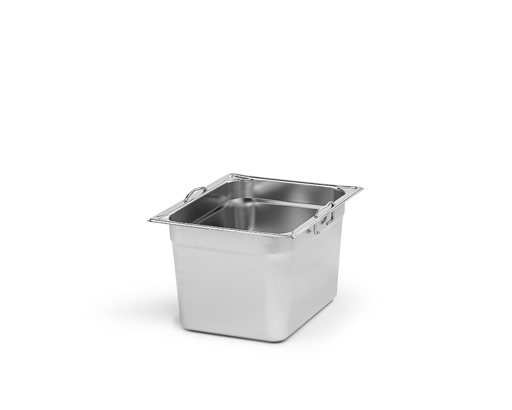 Kantin med handtag rostfri GN 1/2x200