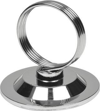 Menyhållare med Ring H5,5cm Ø5,5cm