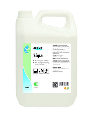 Såpa Activa Free 5L