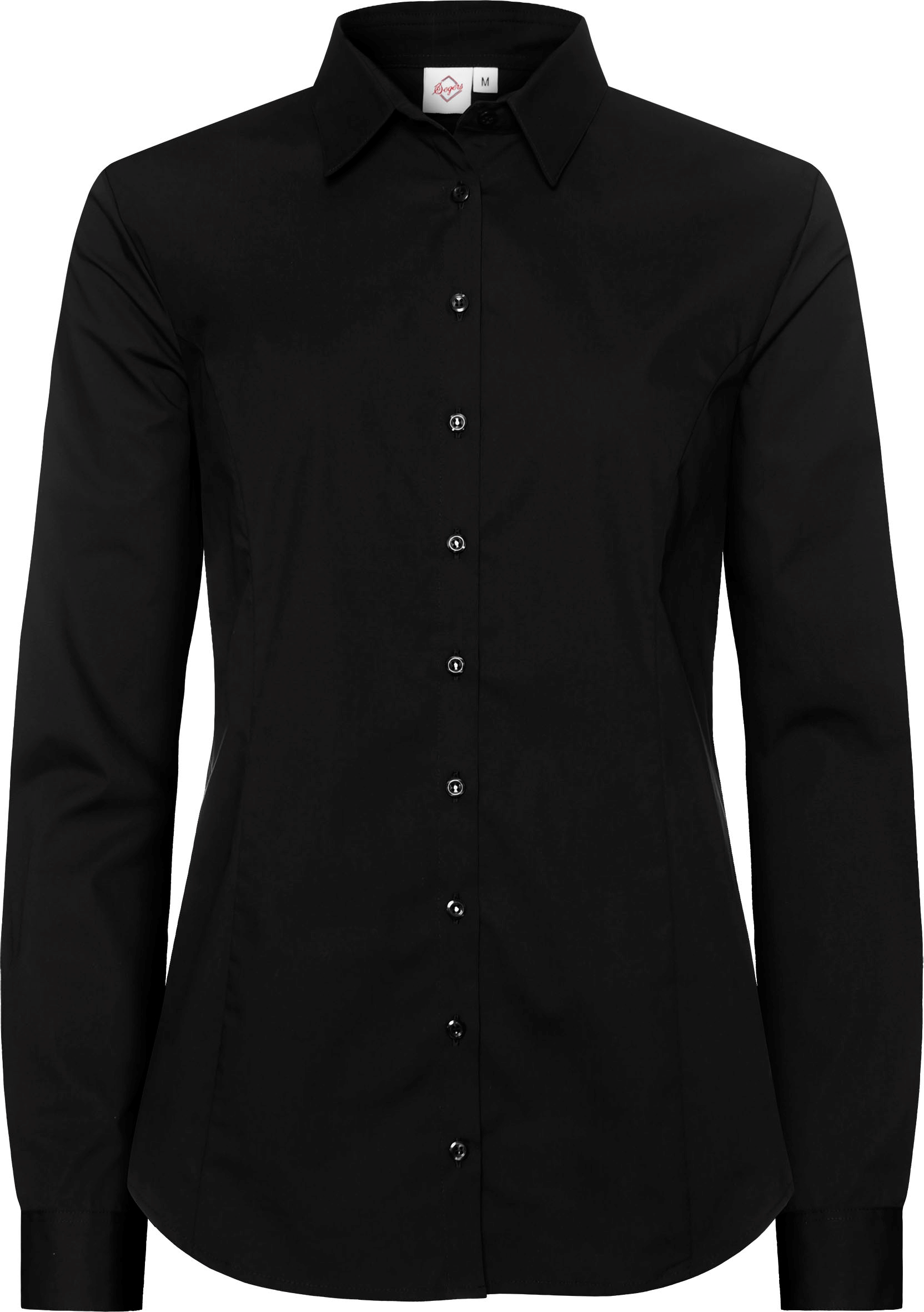 Skjorta Stretch 1226 Dam Svart XS