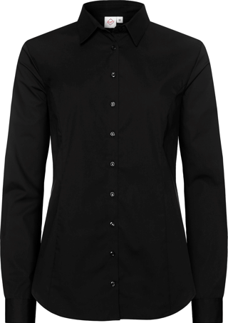 Skjorta Stretch 1226 Dam Svart XS