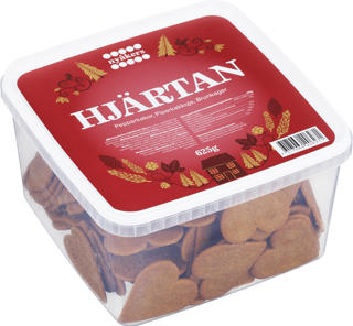 Små Pepparkakshjärtan