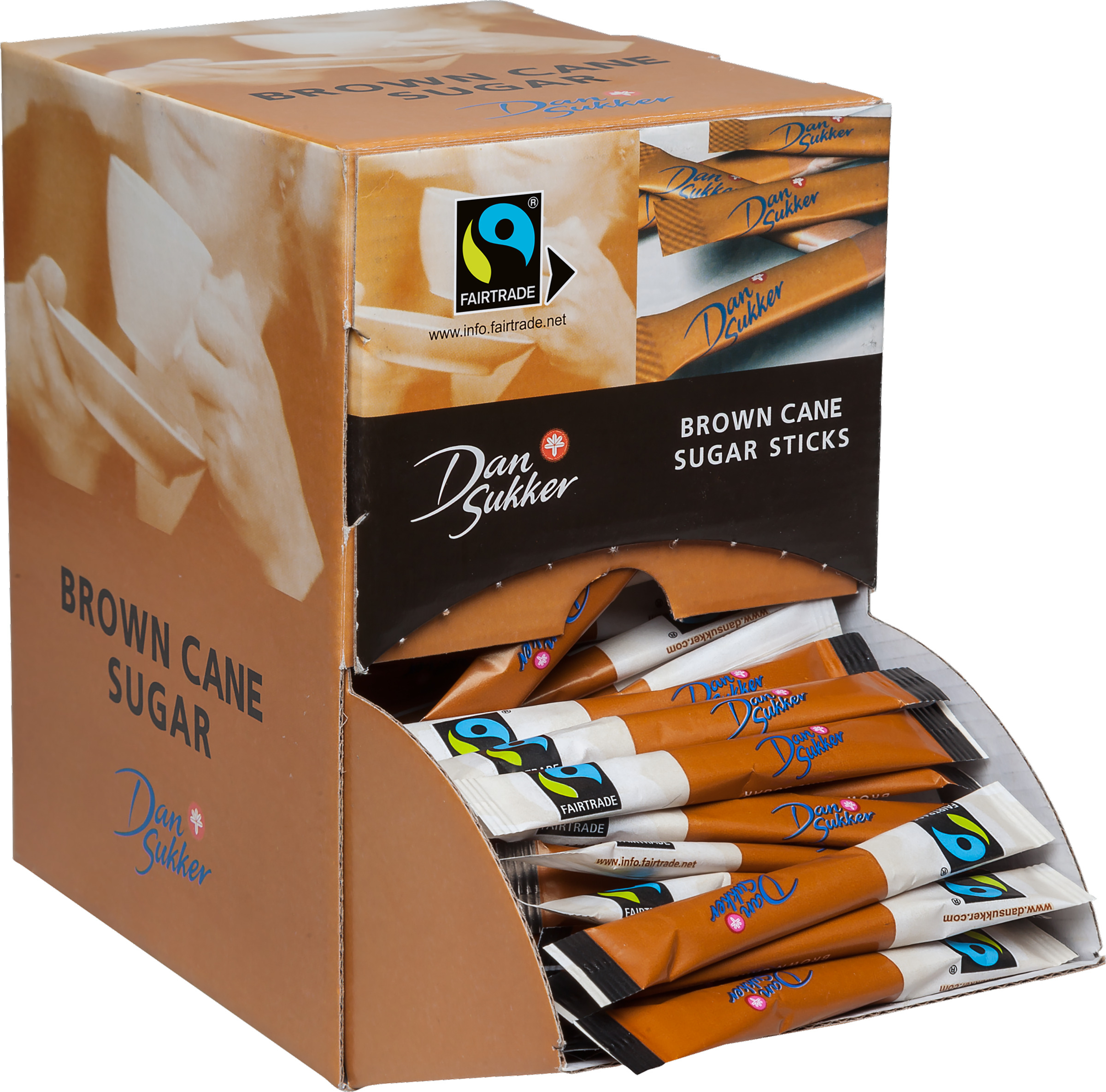 Rörsocker Sticks Display