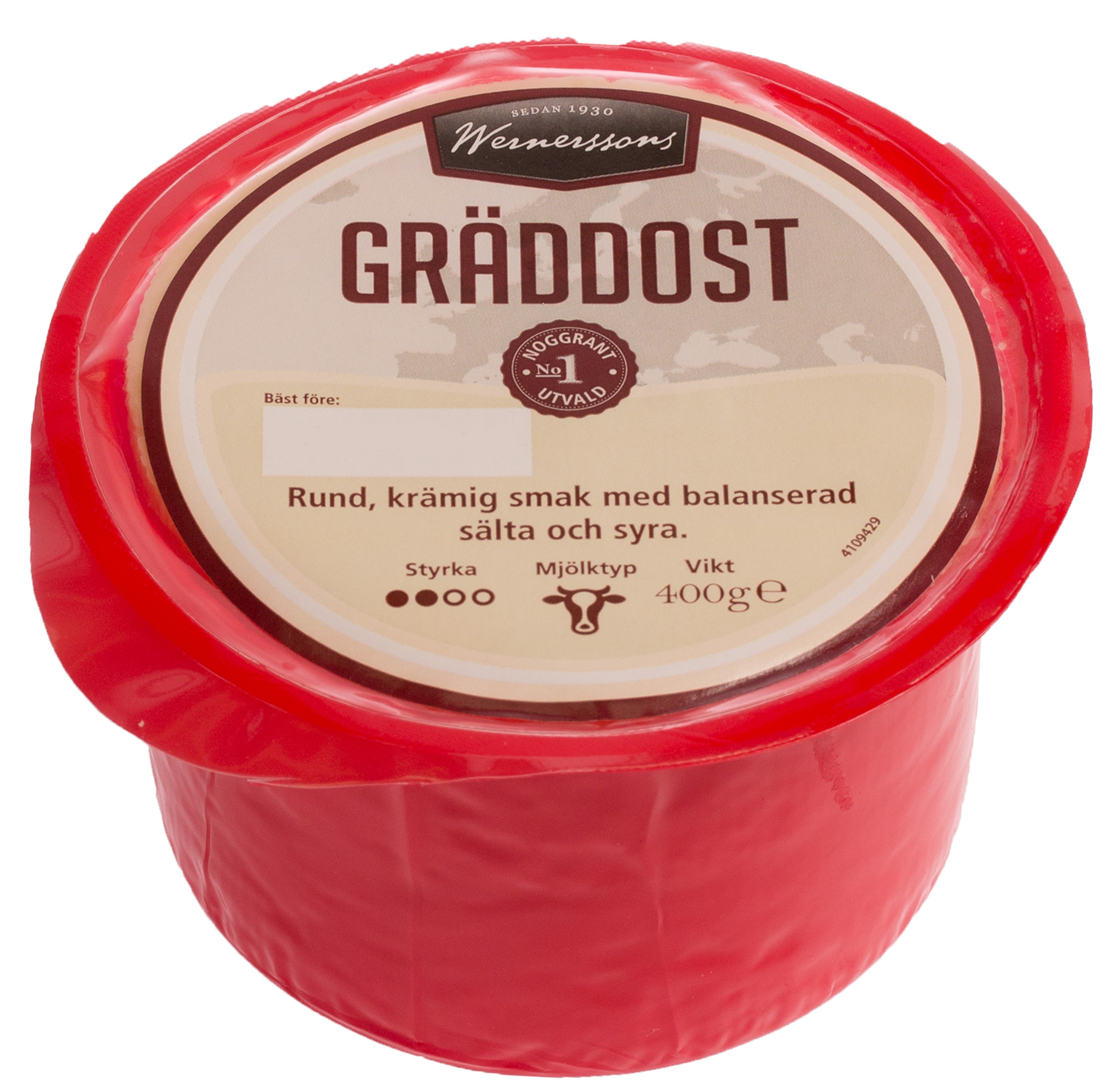 Gräddost 38%