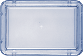Plastlock Styrol-Acrylnitril transparent blå
stapelbart 19,6x13,3x5,6cm