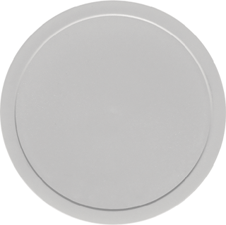 Plastlock Polyester grå Ø10,9cm