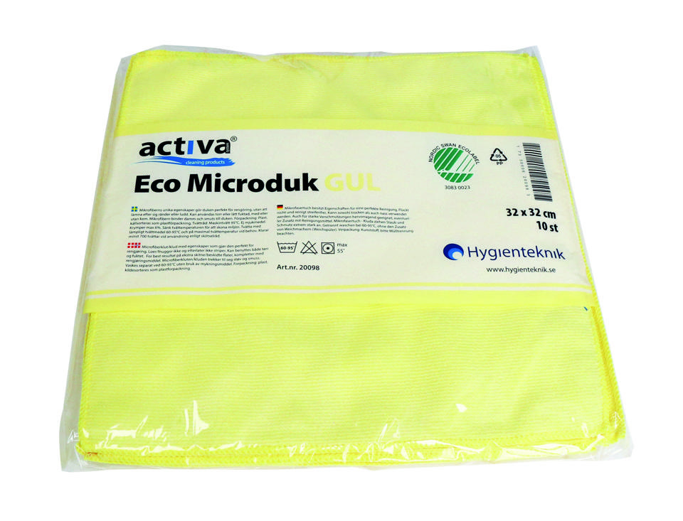 Microduk 32x32 gul ECO