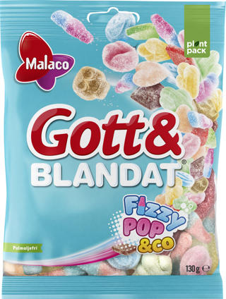 Gott & Blandat fizzypop & Co