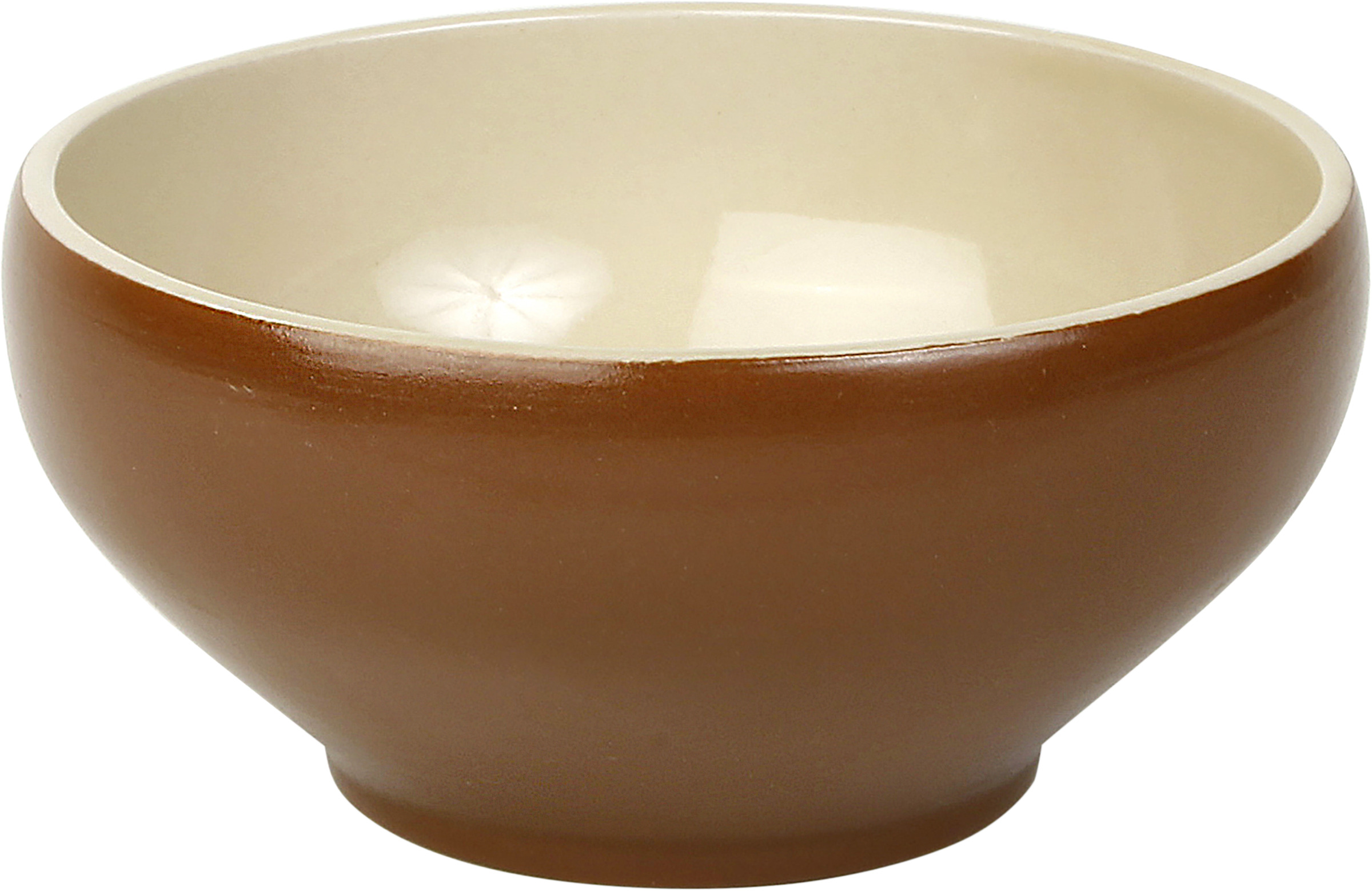 Skål brun/beige 40cl