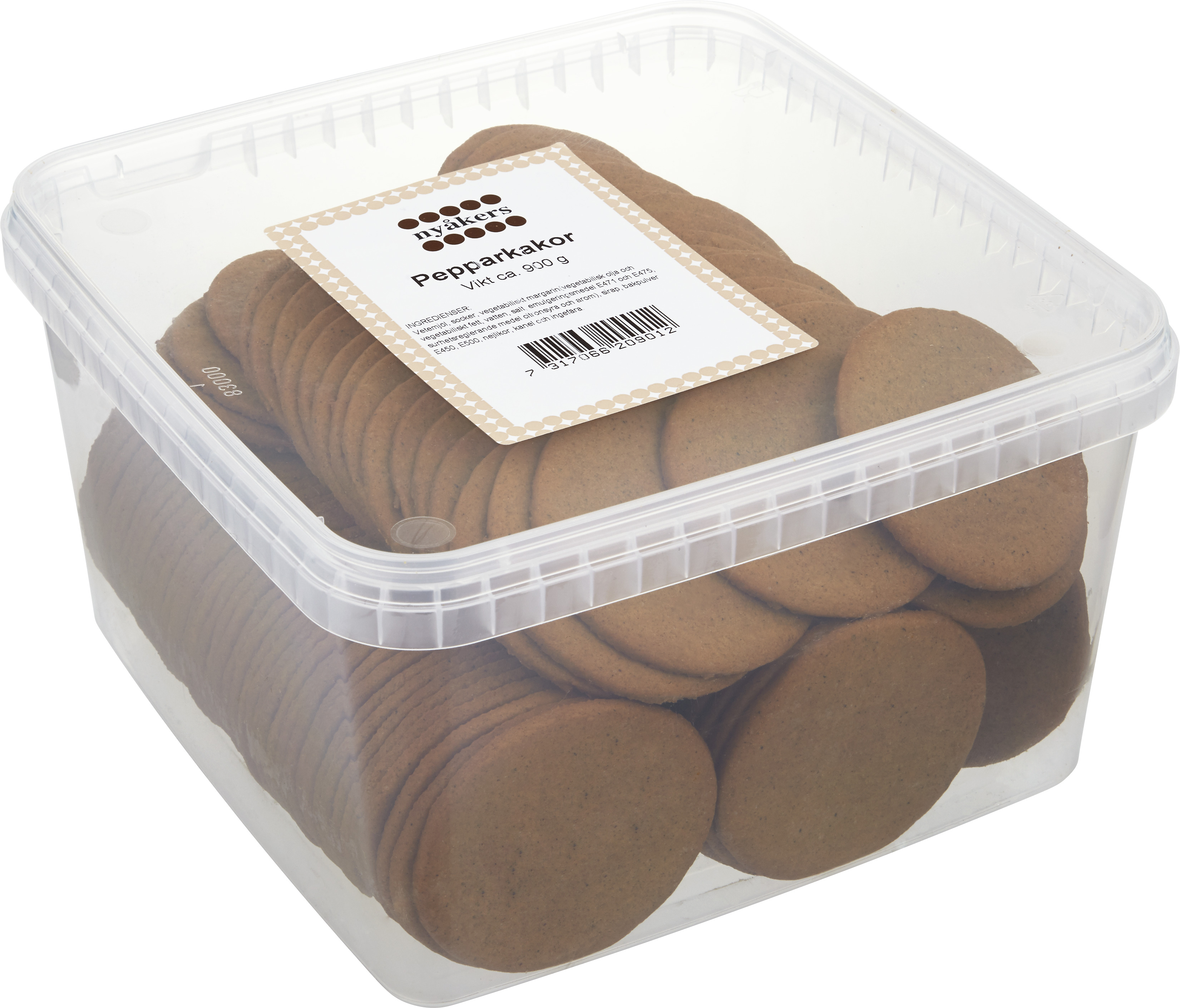 Pepparkakor i Plastburk