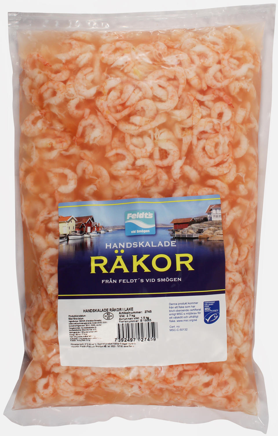 Räkor handskalade MSC
