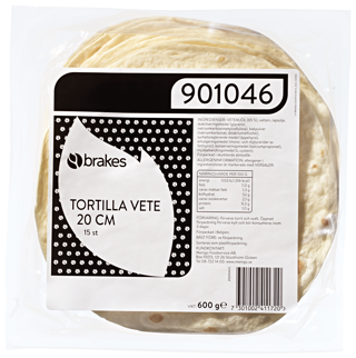 Tortillabröd 20 cm