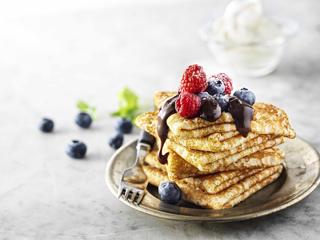 Tunnpannkaka dubbelvikt osötad EKO