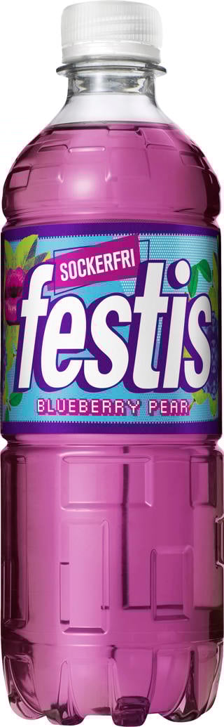 Festis Blueberry Pear Sockerfri PET