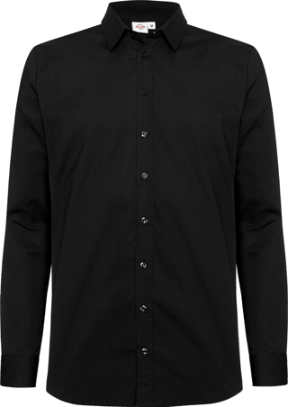 Skjorta stretch 1219 herr svart XXL