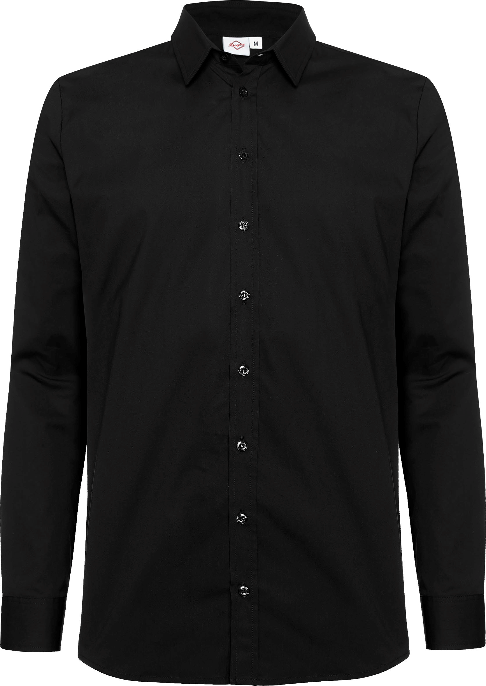 Skjorta stretch 1219 herr svart L