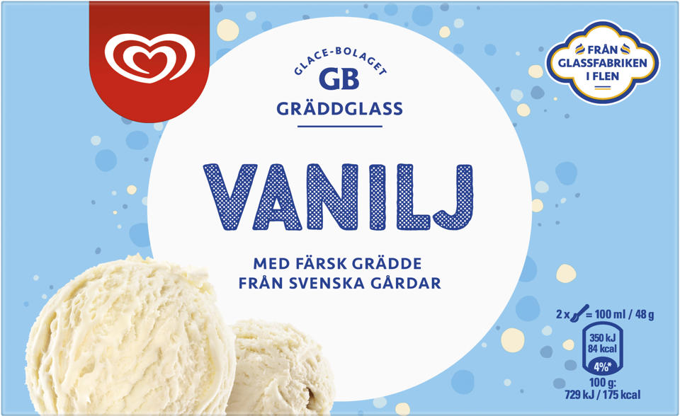 Vaniljglass