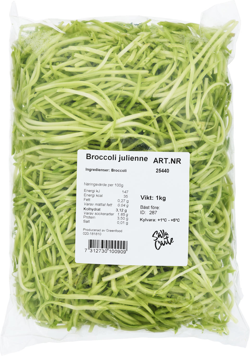 Broccoli julienne