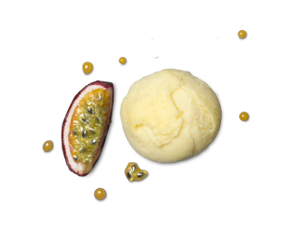 Passionsfruktssorbet