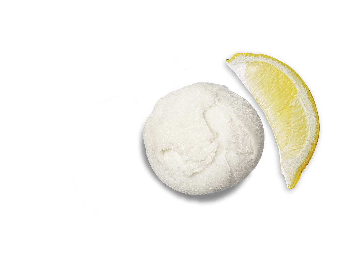 Citronsorbet