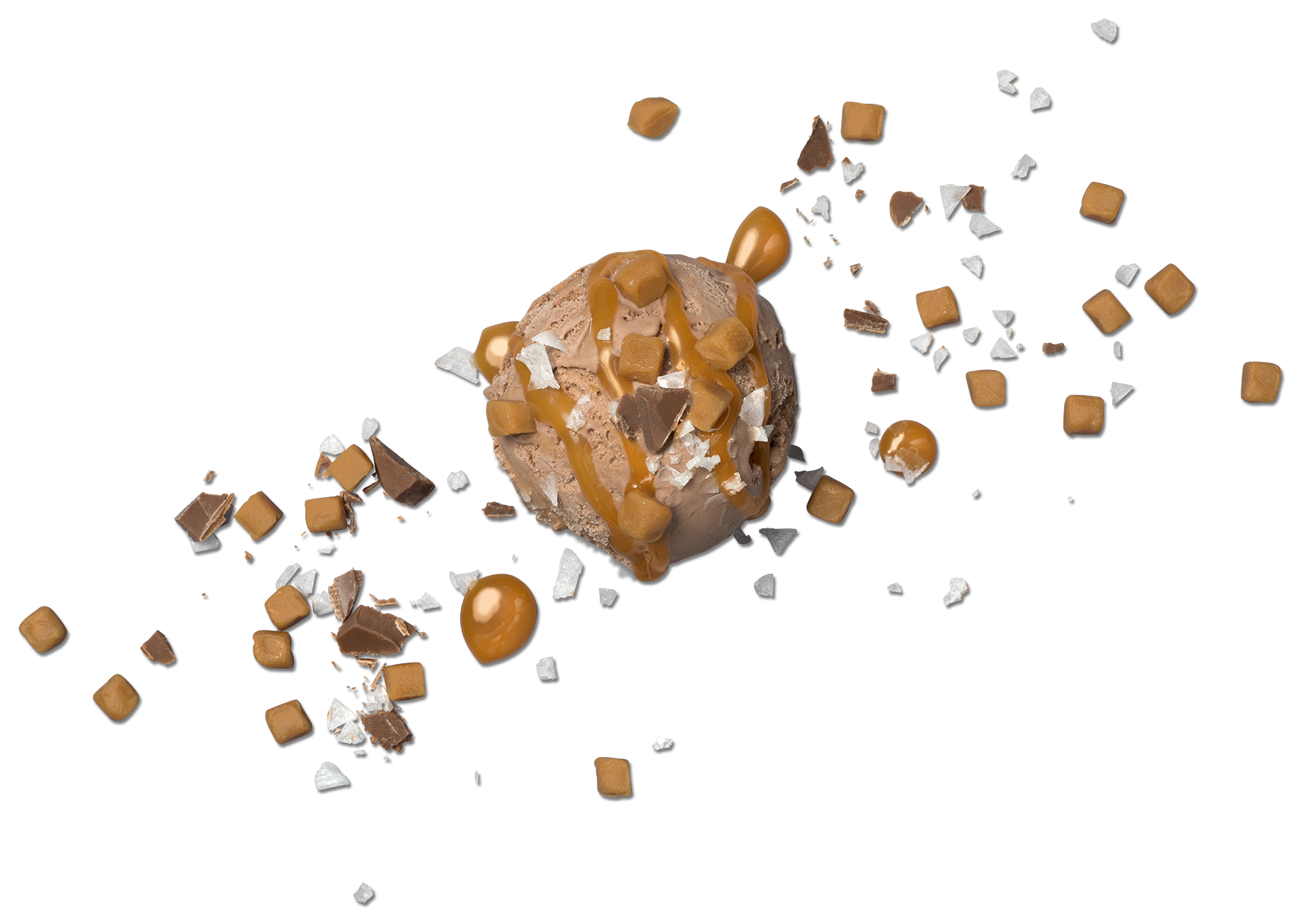 Glass Chocolate Salted Caramel
