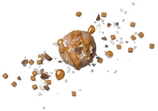 Glass Chocolate Salted Caramel