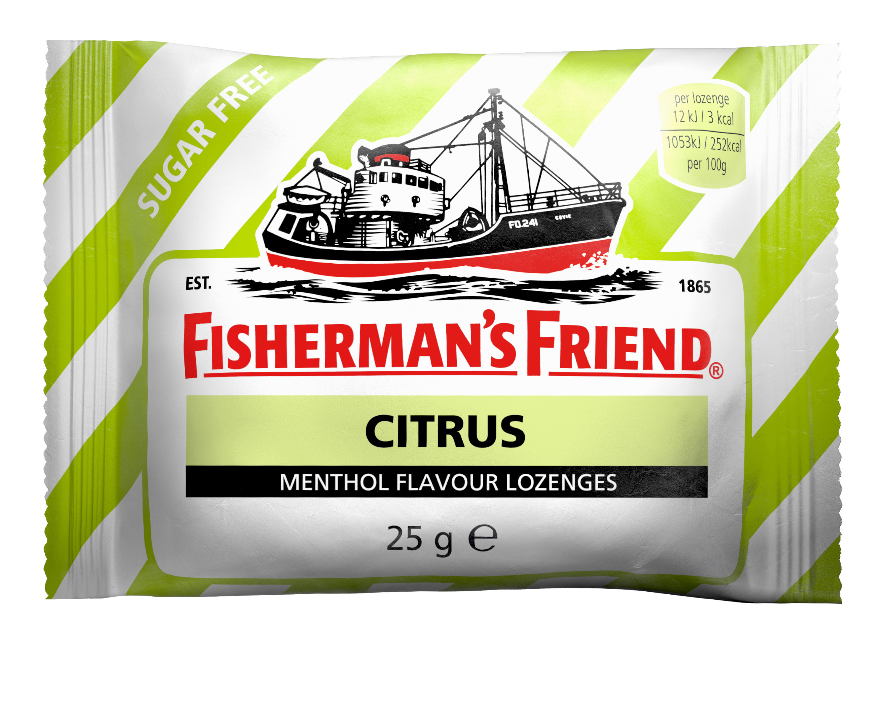 Fishermans Citrus Sockerfri
