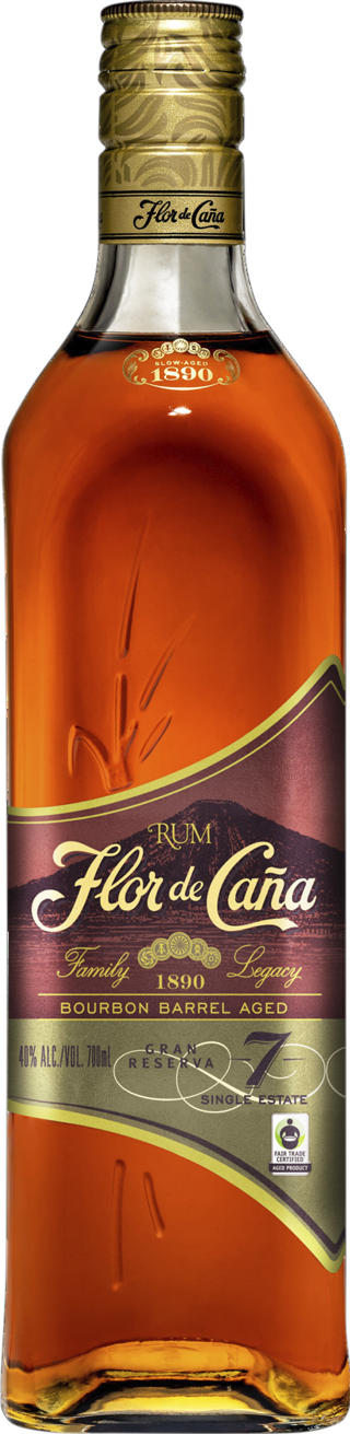 Flor de Caña Gran reserva 7 Years Fairtrade