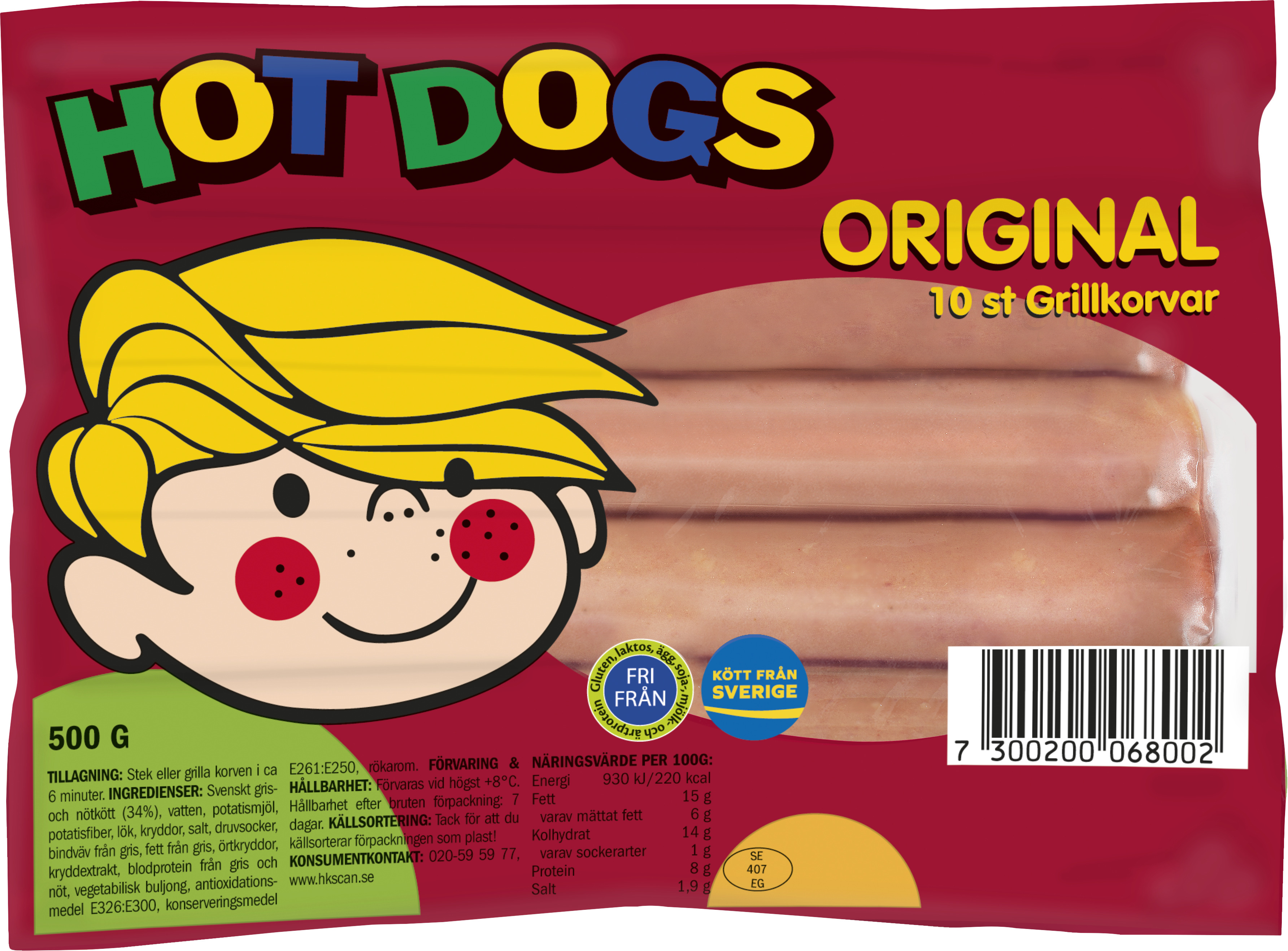 Hot Dogs Grillkorv Sverige