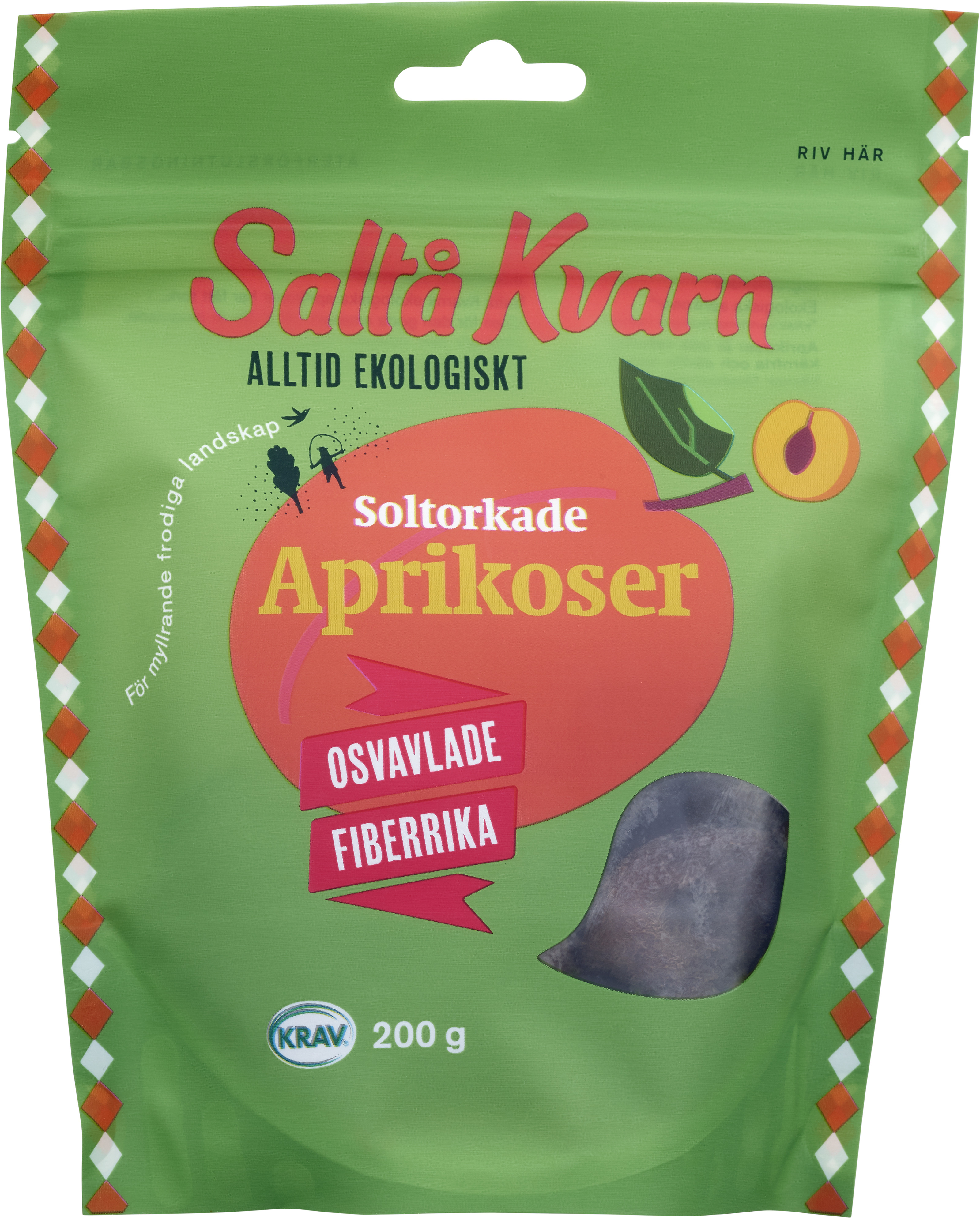 Aprikoser Torkade KRAV