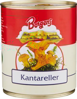 Kantareller i Vatten