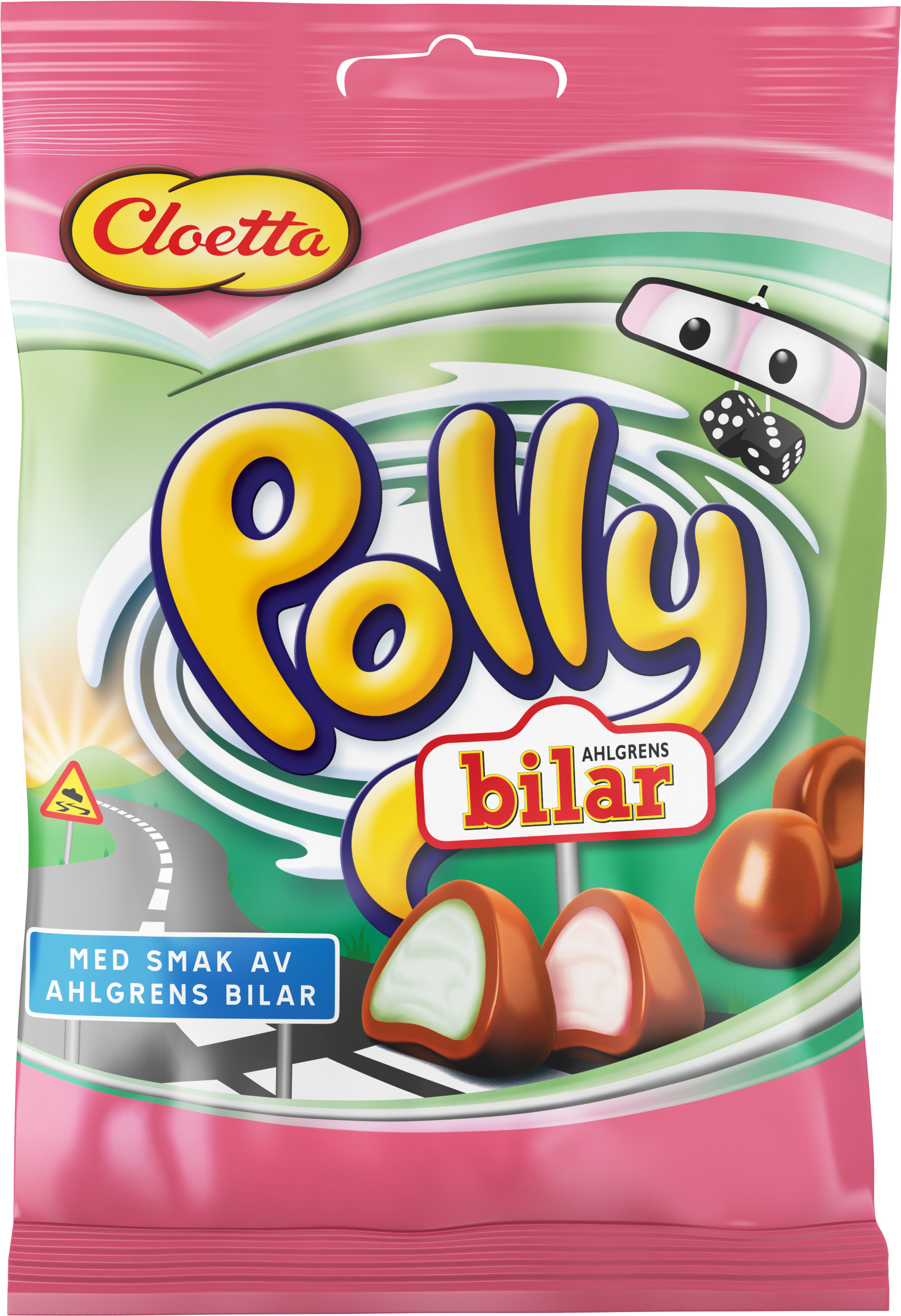 Chokladdragéer Polly Bilar