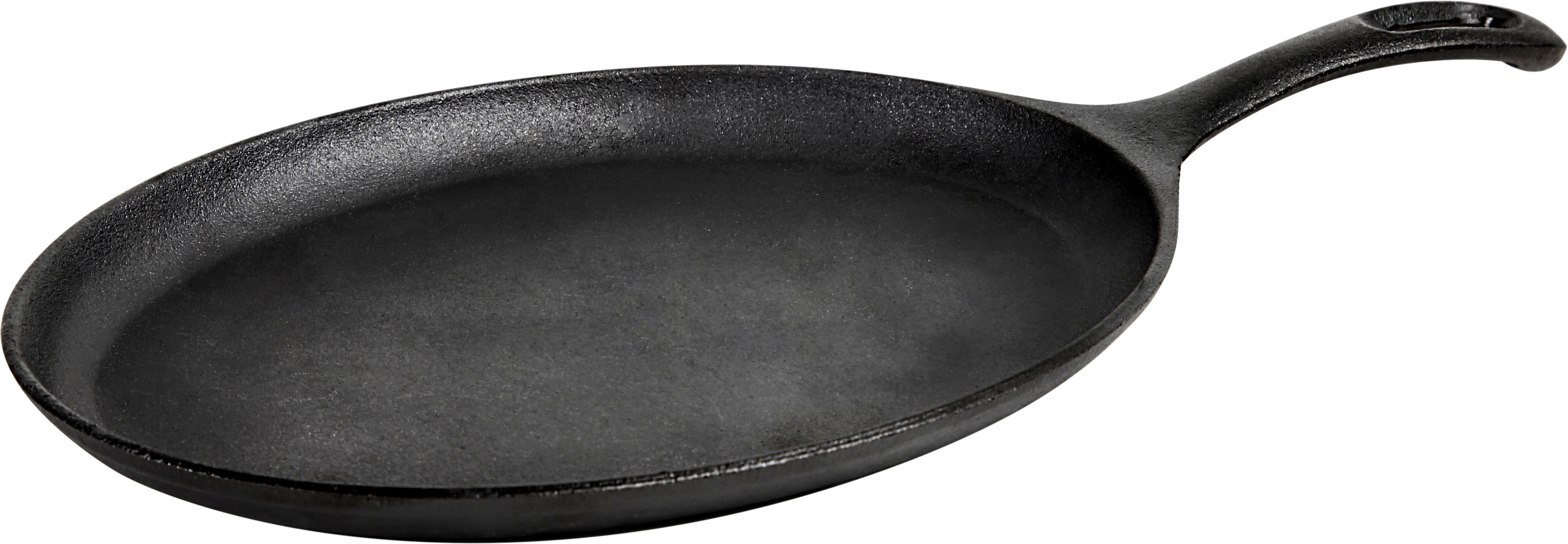 Gjutjärnspanna oval 24x18cm