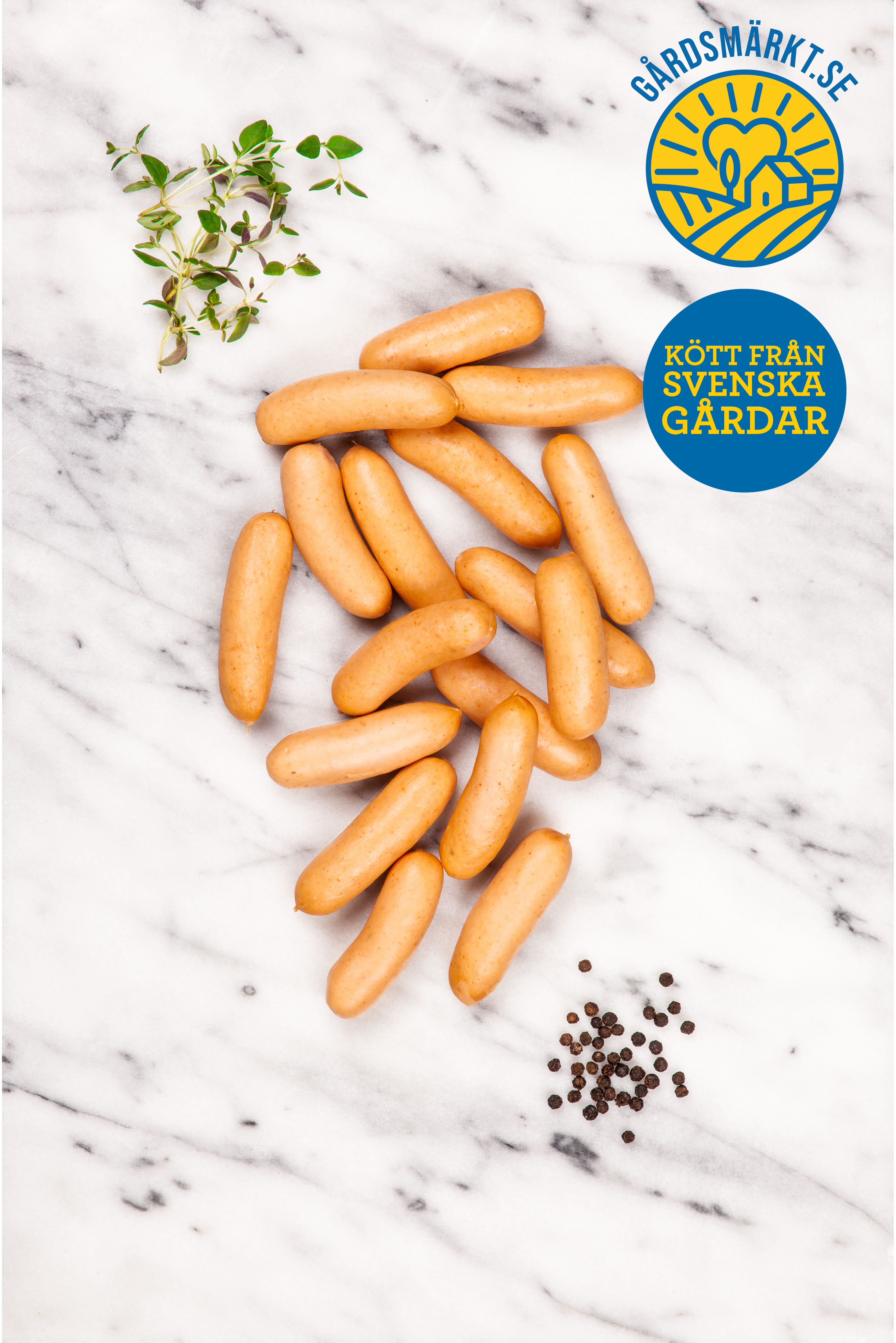 Prinskorv Gårdsmärkt Sverige