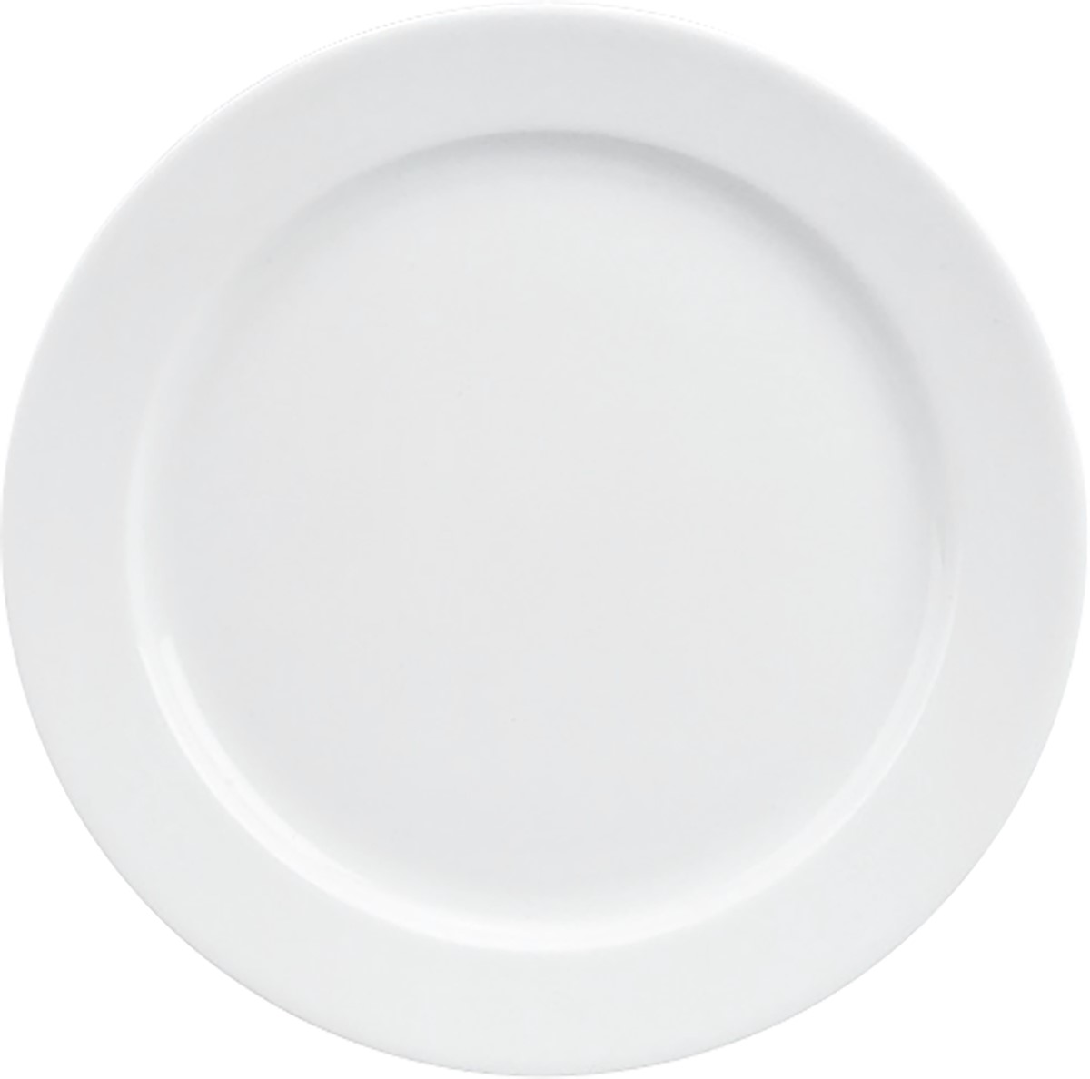 Novum Tallrik Flat Vit Ø24cm