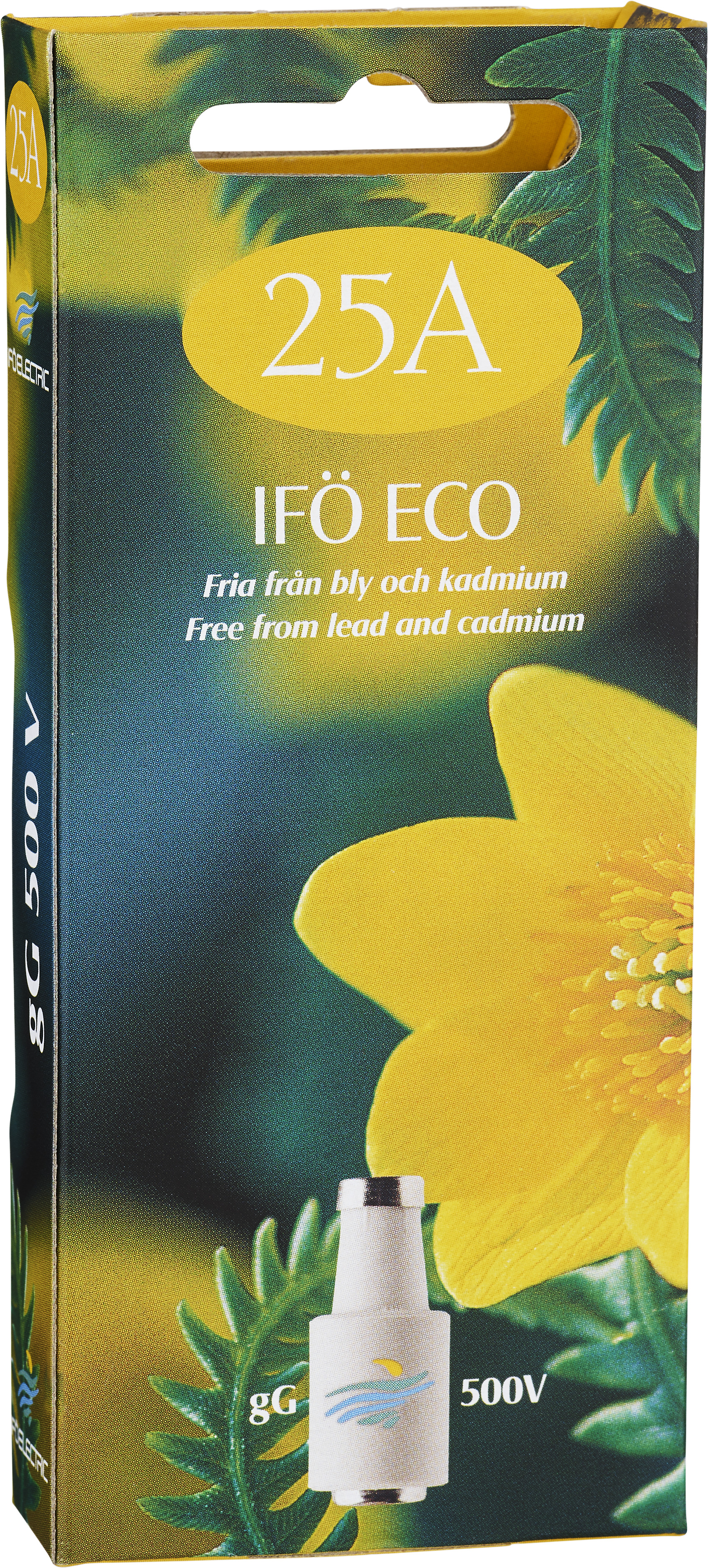 D-säkring Eco gG DII 25A