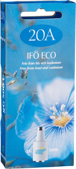 D-säkring Eco gG DII 20A