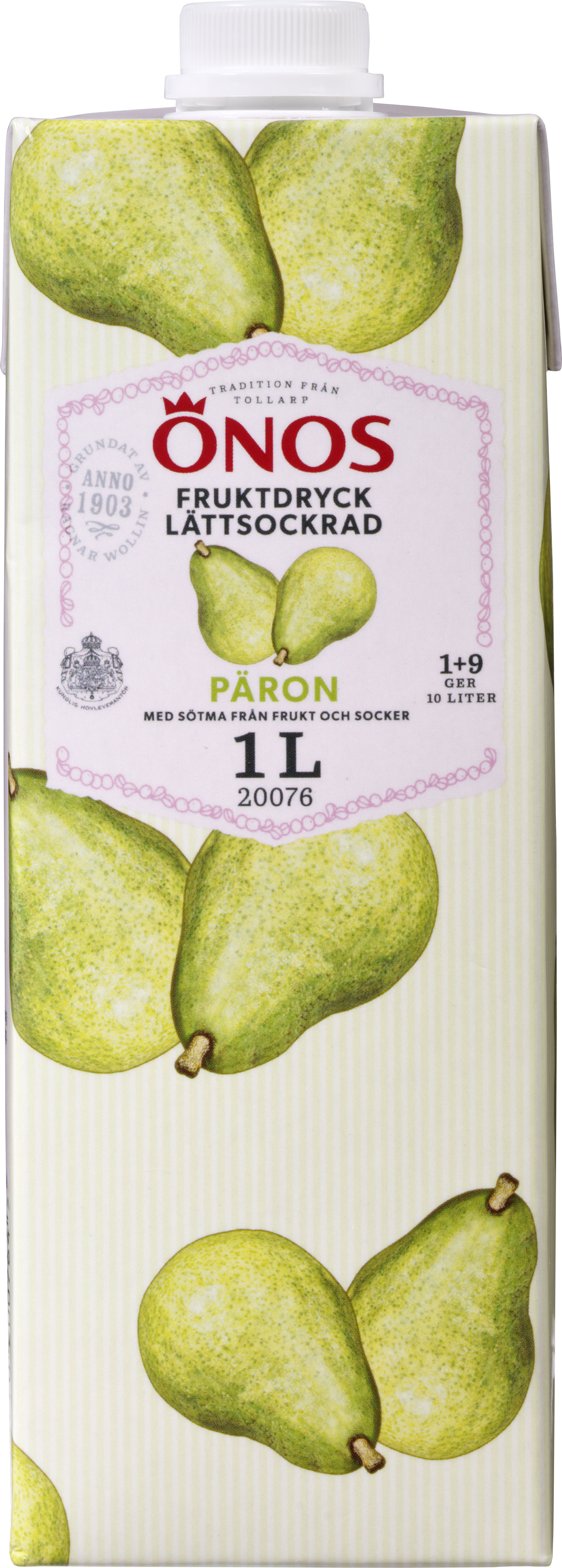 Fruktdryck Päron Lättsockrad 1+9