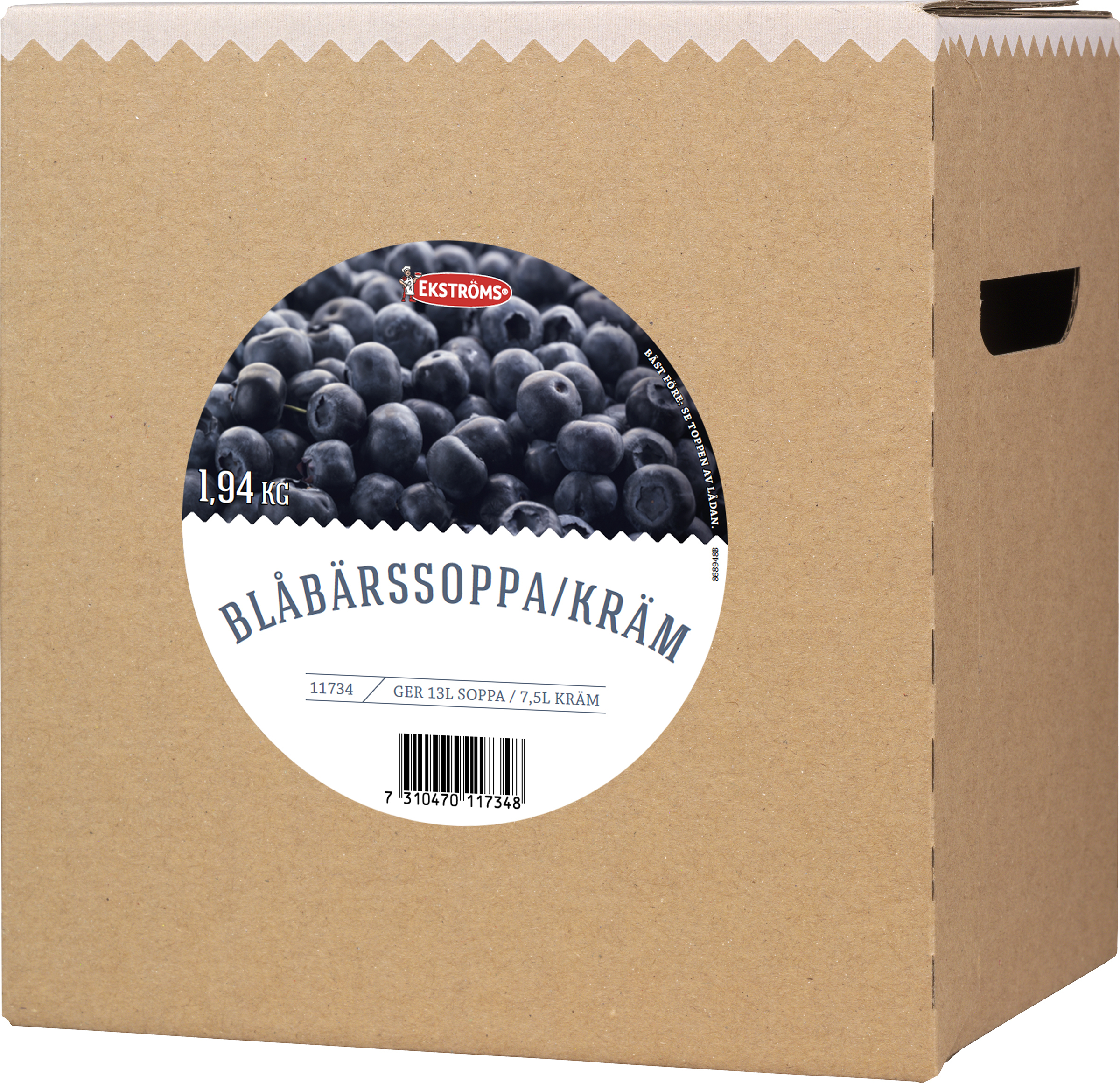 Blåbärssoppa Kallrörd