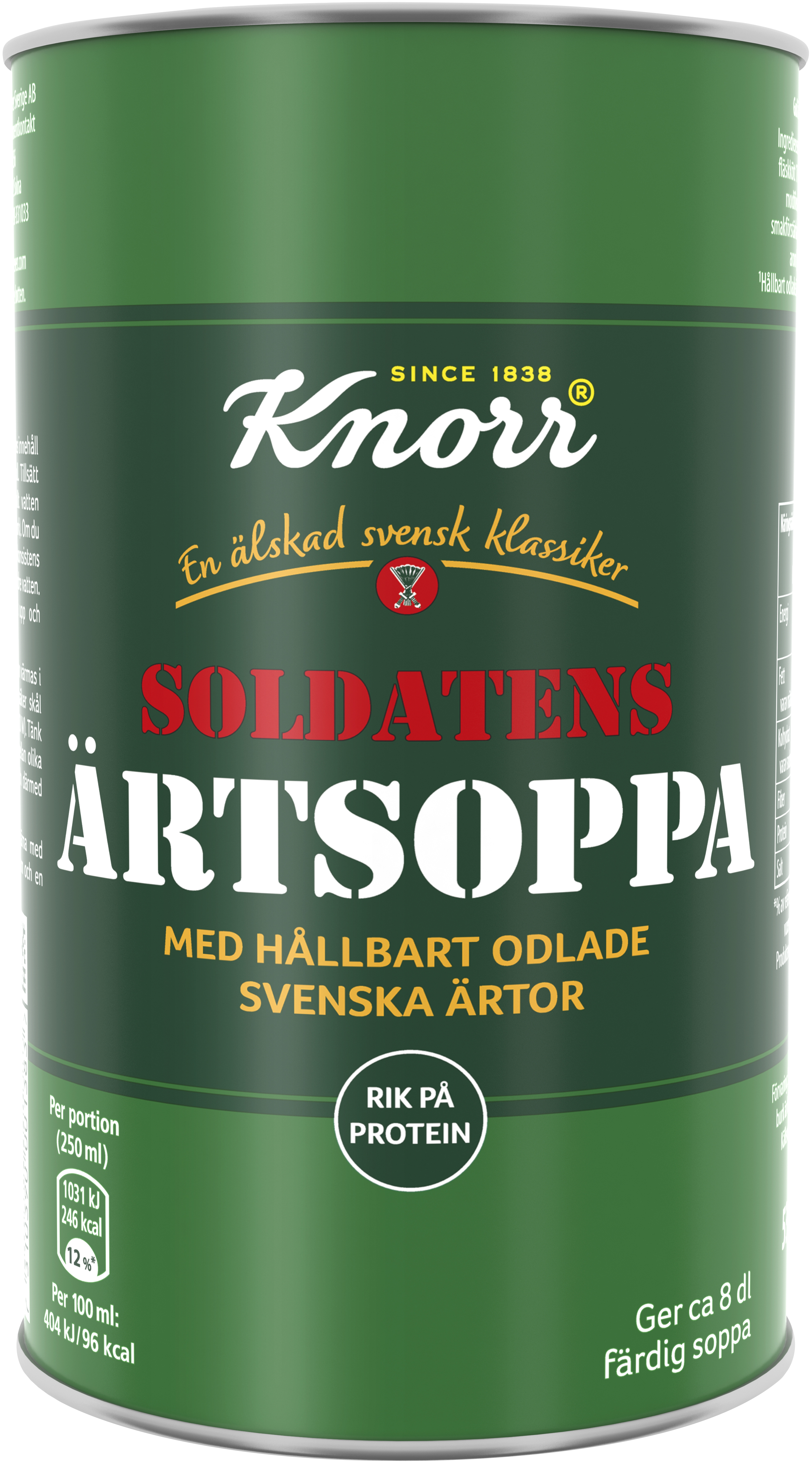 Soldatens Ärtsoppa Extra Fläsk