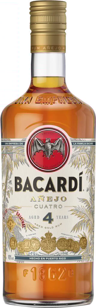 Bacardi Añejo Cuatro