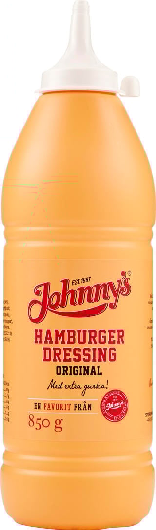 Hamburgerdressing pipflaska