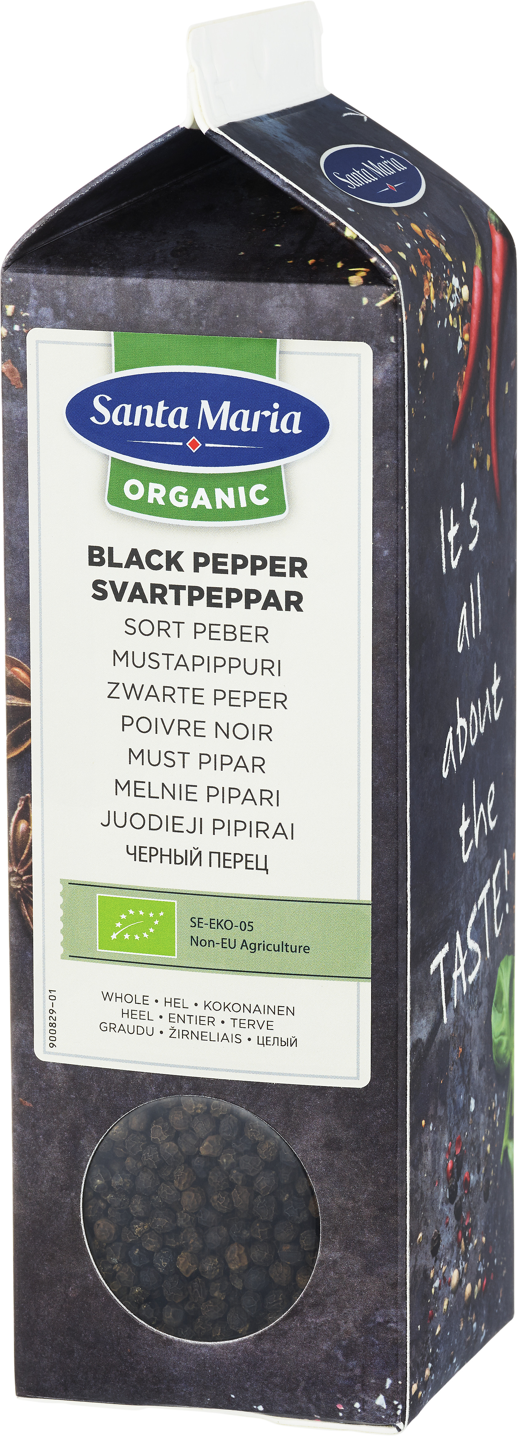 Svartpeppar Hel EKO