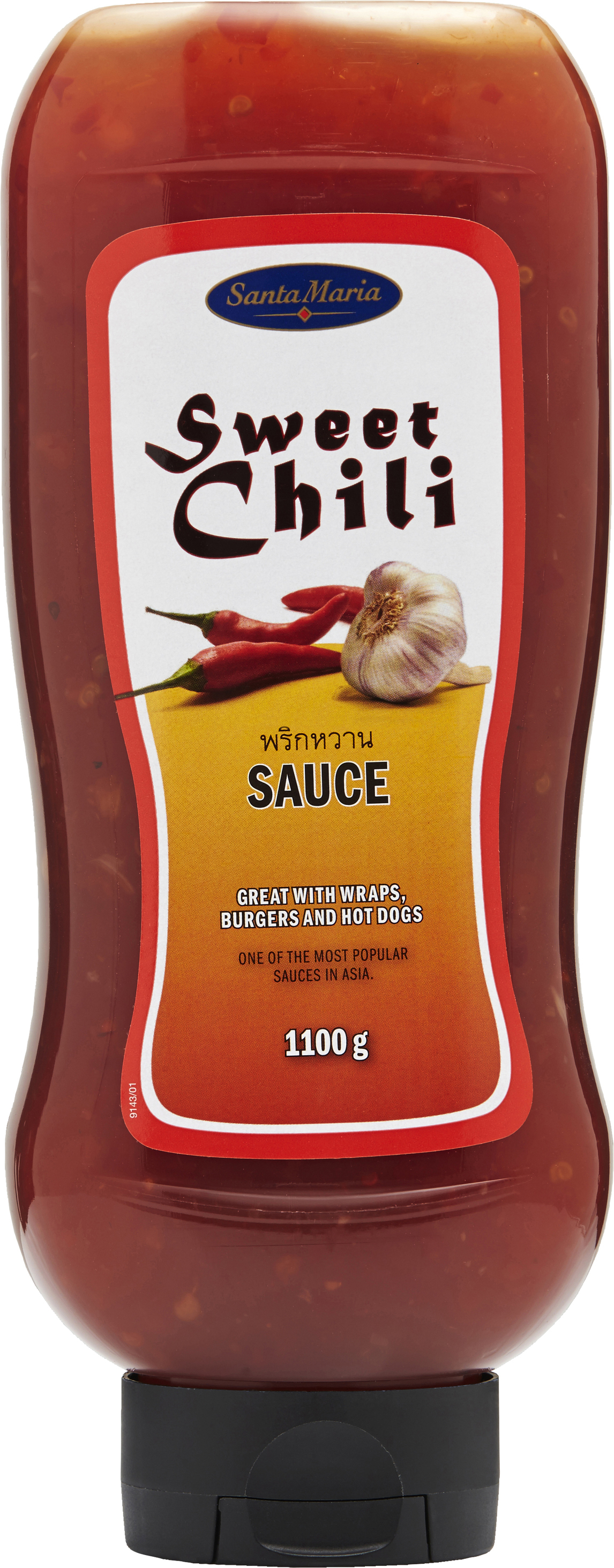 Sweet Chilisås klämflaska